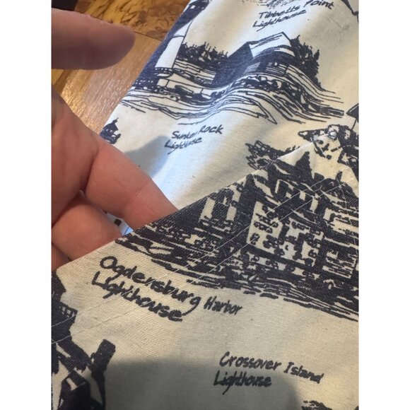 VTG Michigan Rag Co Lighthouse Hooded Jacket NWT – Men’s Medium / Unisex Coastal - Picture 12 of 16